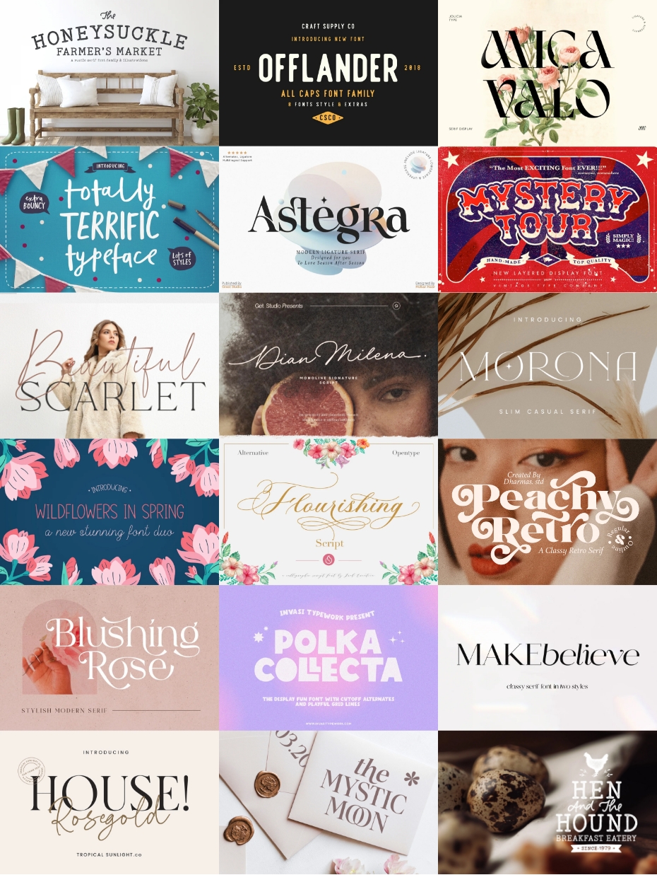 The Creative's Spectacular Fonts Library