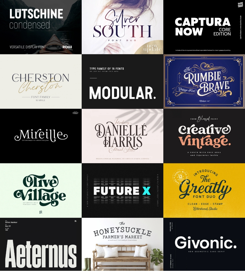 The Futur: Ultimate Eclectic Font Library