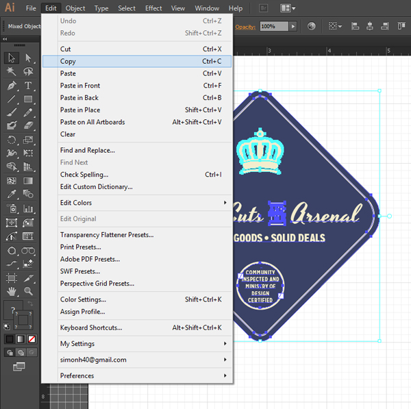 T-Shirt Mockup Template Badge Tutorial