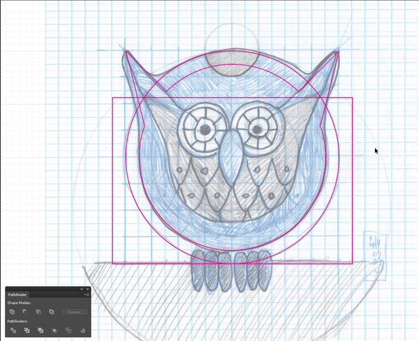 Owl design and texturing tutorial