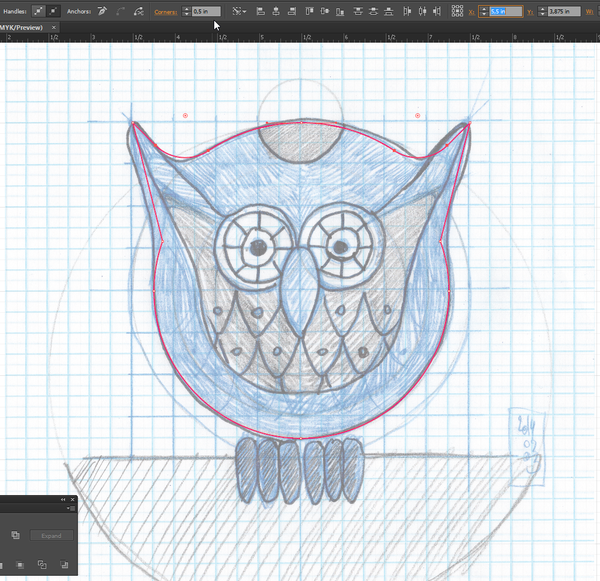 Owl design and texturing tutorial