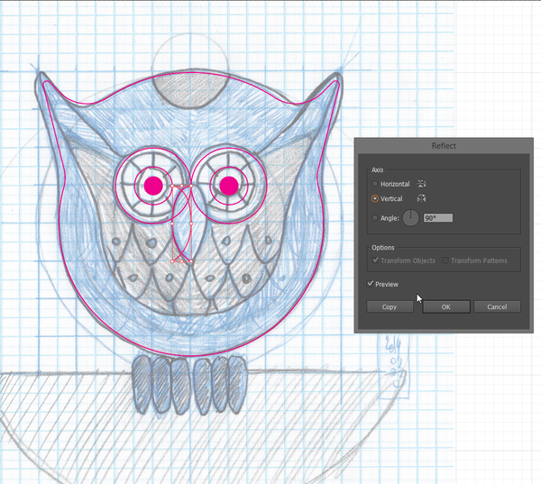 Owl design and texturing tutorial