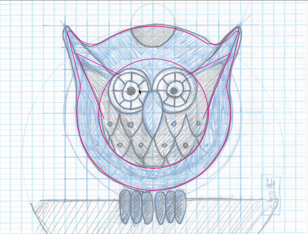 Owl design and texturing tutorial