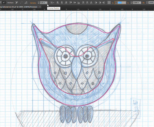 Owl design and texturing tutorial