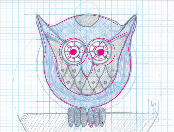 Owl design and texturing tutorial