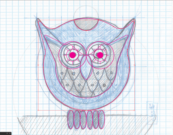 Owl design and texturing tutorial