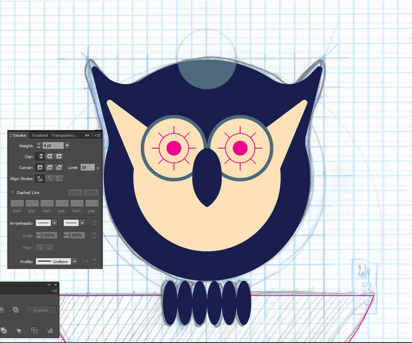 Owl design and texturing tutorial