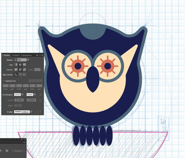 Owl design and texturing tutorial