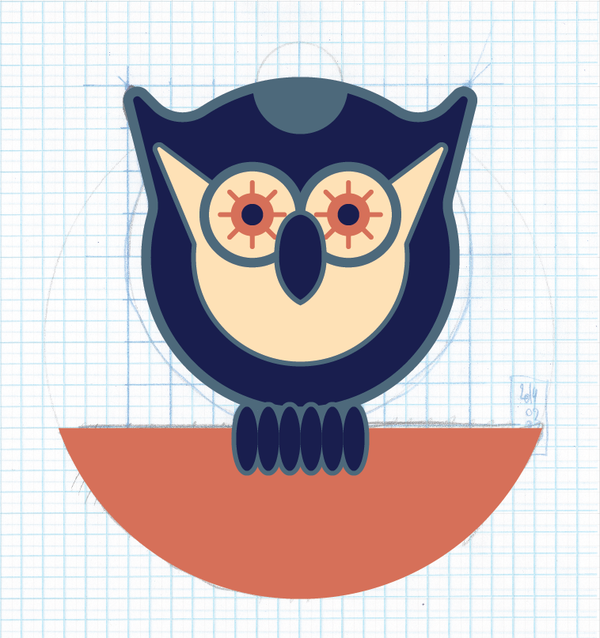 Owl design and texturing tutorial