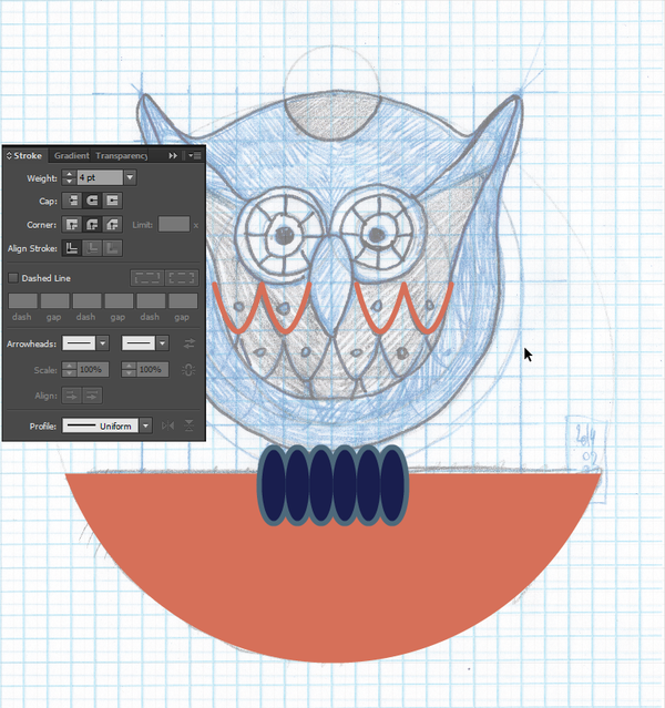 Owl design and texturing tutorial