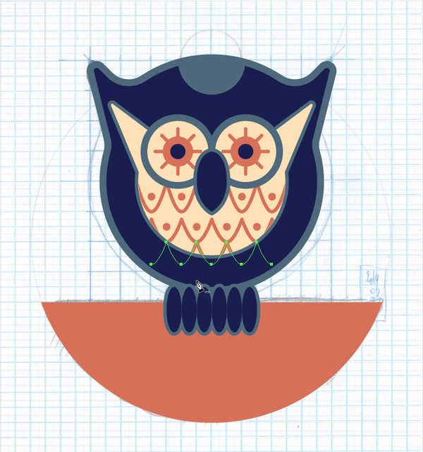 Owl design and texturing tutorial