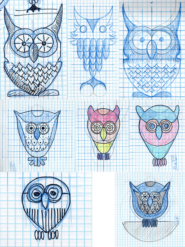 Owl design and texturing tutorial