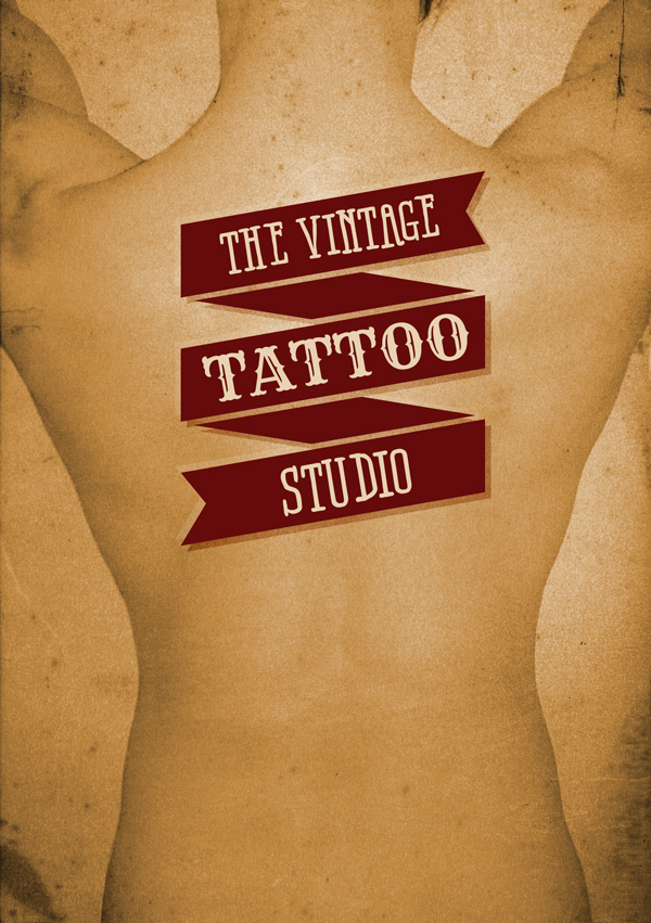 Vintage Tattoo Vectors Tutorial