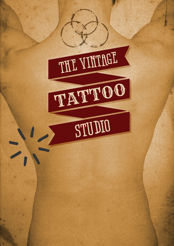 Vintage Tattoo Vectors Tutorial