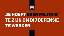 Logo Geen Militair, toch Defensie