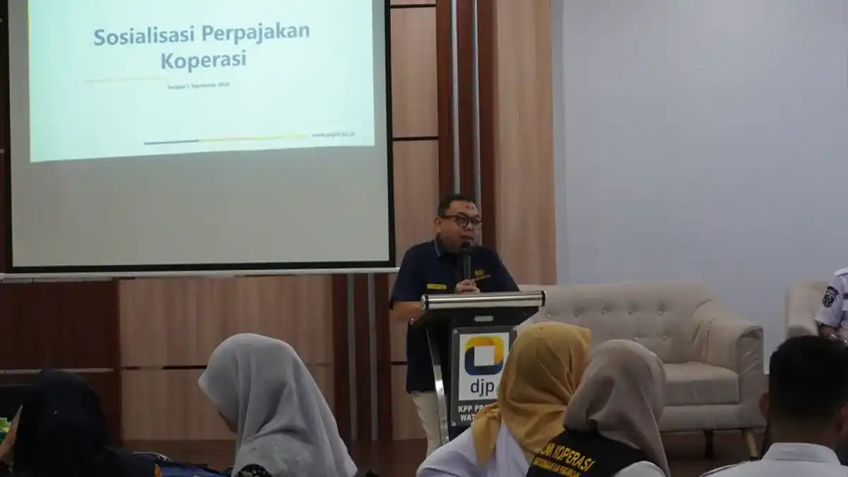 Puluhan Pengurus Koperasi Desa Belajar Pajak dan Pelaporan Keuangan
