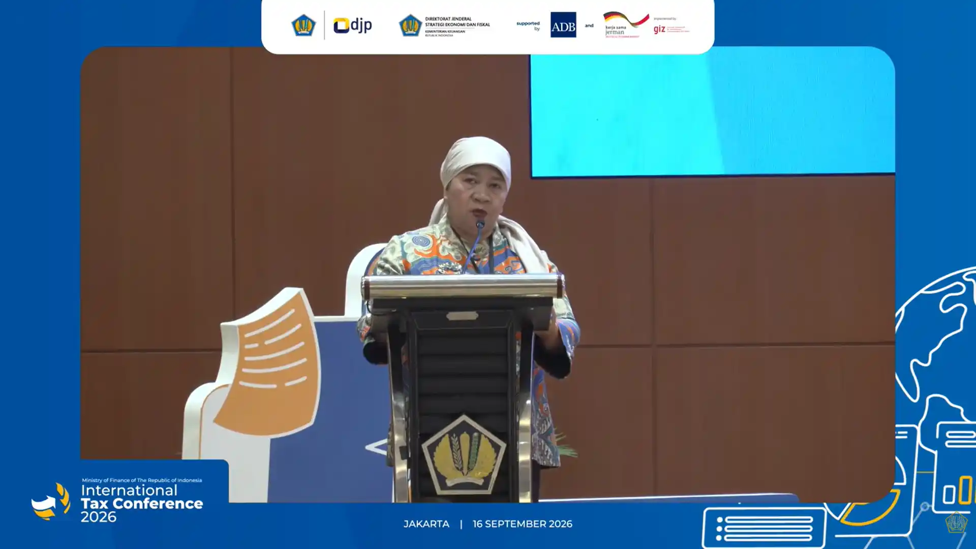 6 Paper Terbaik Tampil di International Tax Conference Kemenkeu