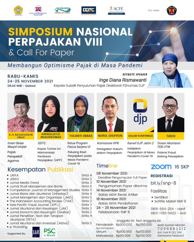 Ada Simposium Nasional Perpajakan dan Call for Paper, Tertarik?