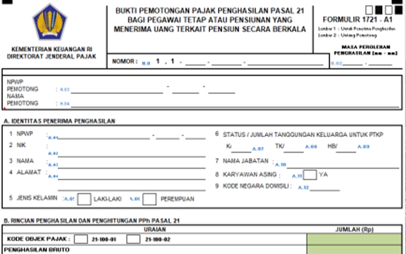 NIK Tak Valid Saat Input Bukti Potong PPh 21, DJP Jelaskan Ini