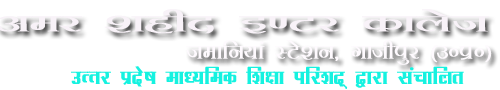 Amar Shaheed Inter College logo