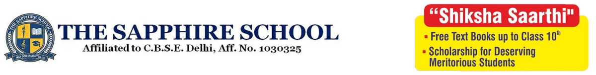 The Sapphire School Ratlam logo