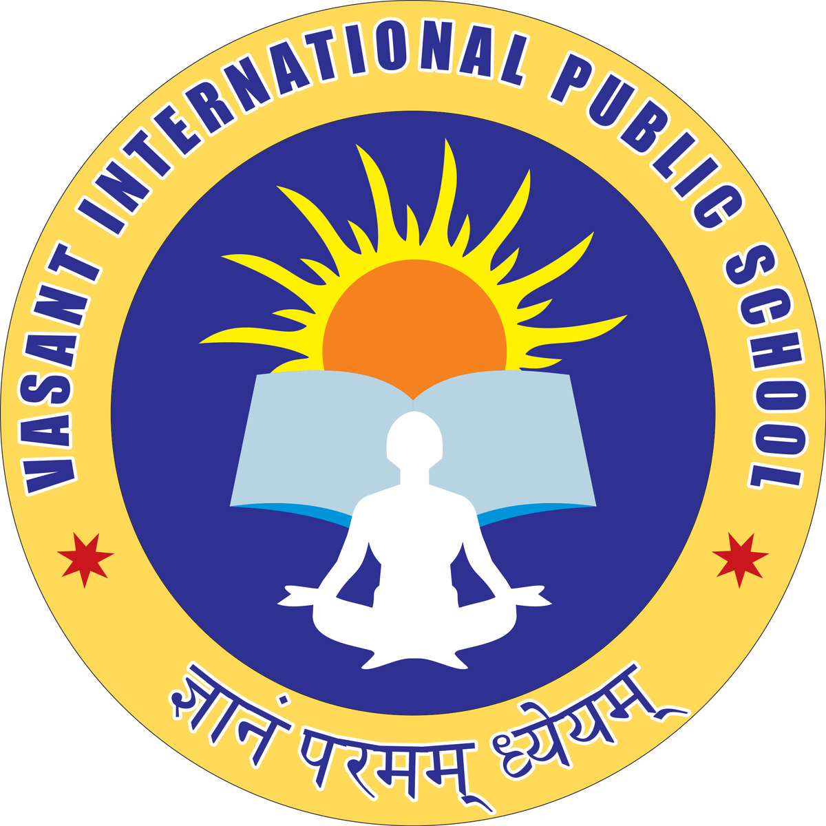 Vasant International Public School logo