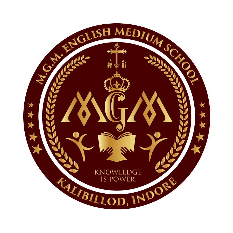M.G.M. English Medium School logo