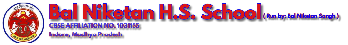 Bal Niketan H. S. School logo