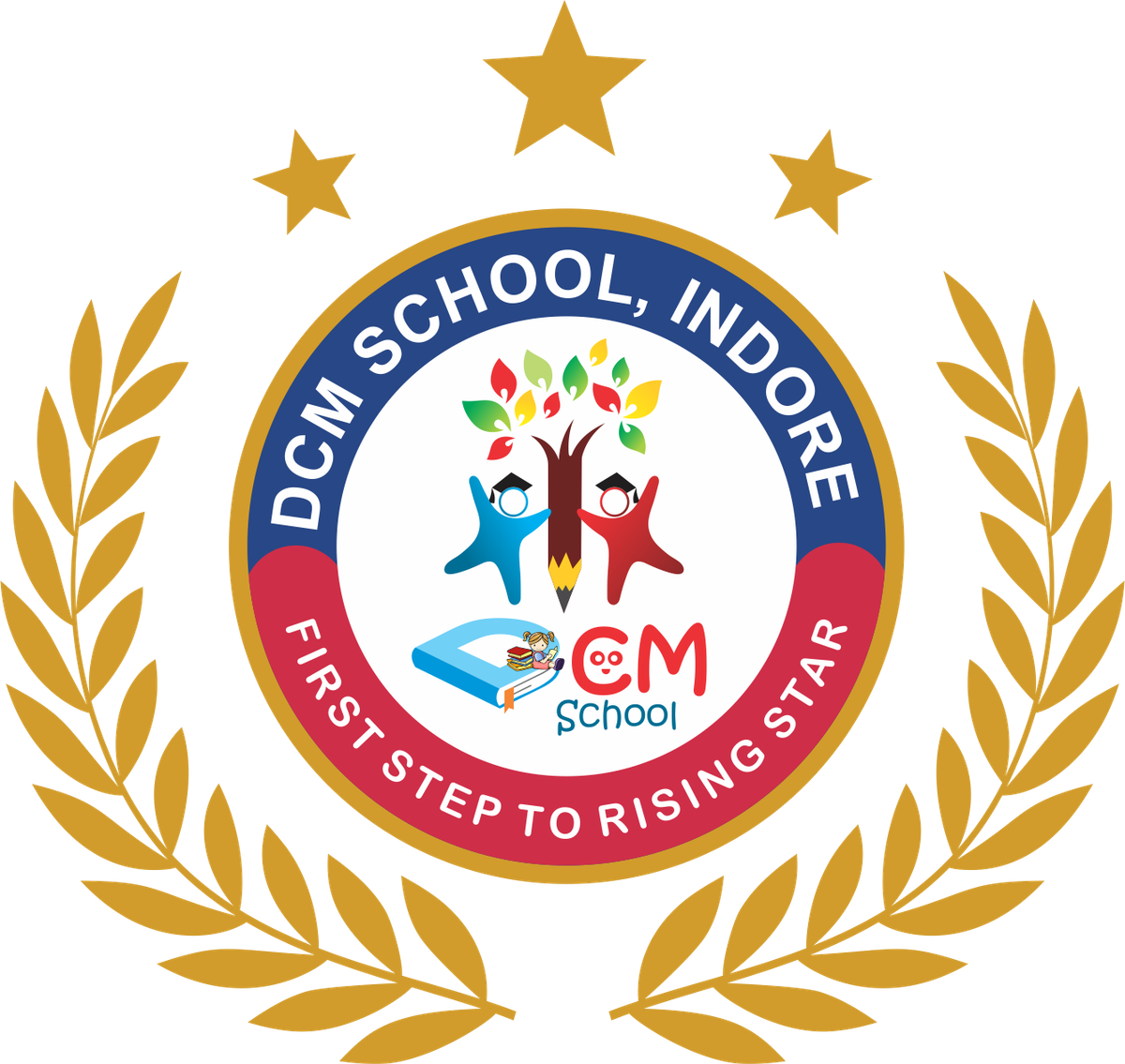 D C Memorial H.S. School Vijay Nagar, Indore logo