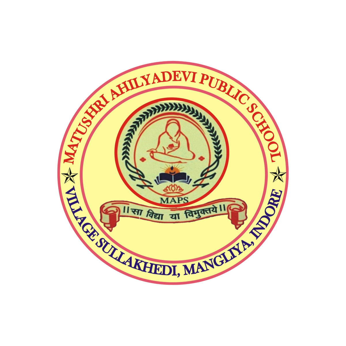 Matushri Ahilyadevi Public School logo