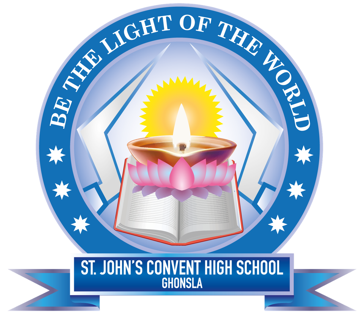 St. John's Convent High School, Ghonsla logo
