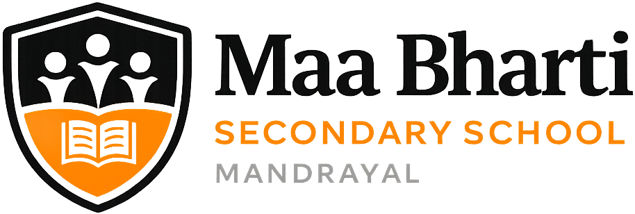 Maa Bharti Secondary School Mandrayal logo