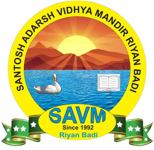 Santosh Adarsh Vidya Mandir Sr.Sec.School Riyan Badi logo