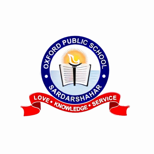 Oxford Public School, Sardarshahar logo