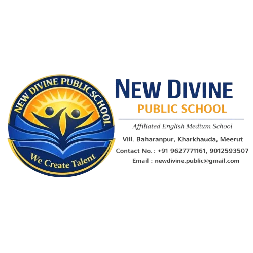 New Divine Public School, Baharanpur logo