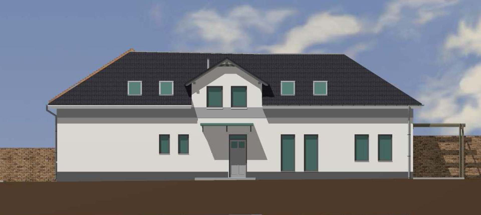 Einfamilienhausplan mit ausgebautem Dachgeschoss - Einfamilienhausplan mit eingebautem Dachboden