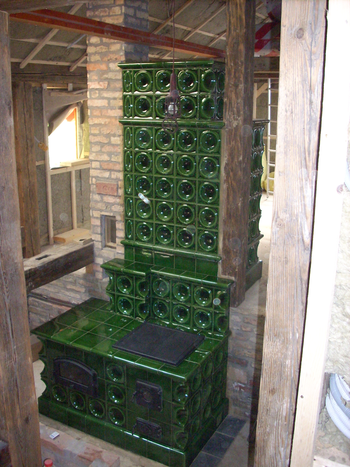 Kamin mit back- und kochfläche - Kamin mit Backofen und Kochfläche