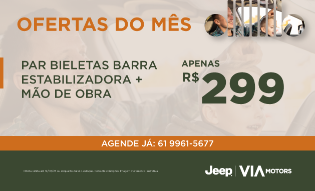 Par Bieletas Barra Estabilizadora + Mão de Obra Par Bieletas Barra Estabilizadora + Mão de Obra