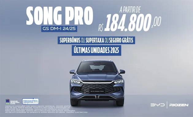 Song Pro GS - Super Híbrido Plug-in Song Pro GS - Super Híbrido Plug-in