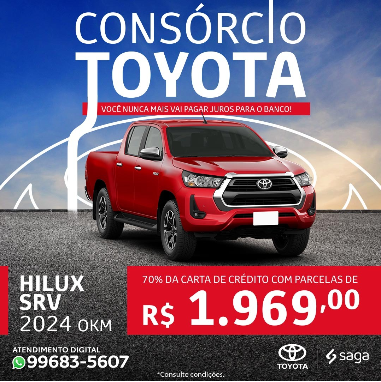 SRV 2024 - CONSÓRCIO TOYOTA SRV 2024 - CONSÓRCIO TOYOTA