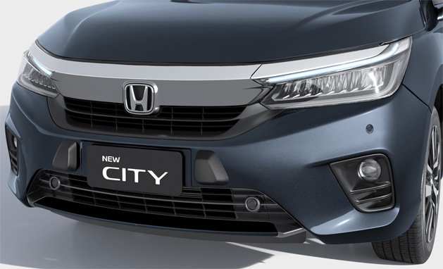 Protetor central para choque frontal - City Sedan Protetor central para choque frontal - City Sedan
