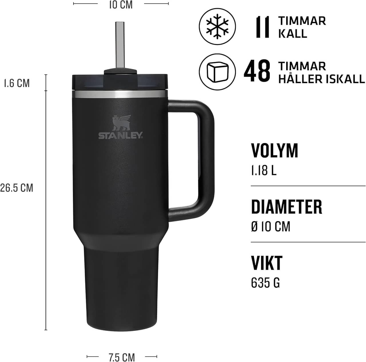 tanley Quencher H2.0 Flowstate Tumbler 1.2L termos