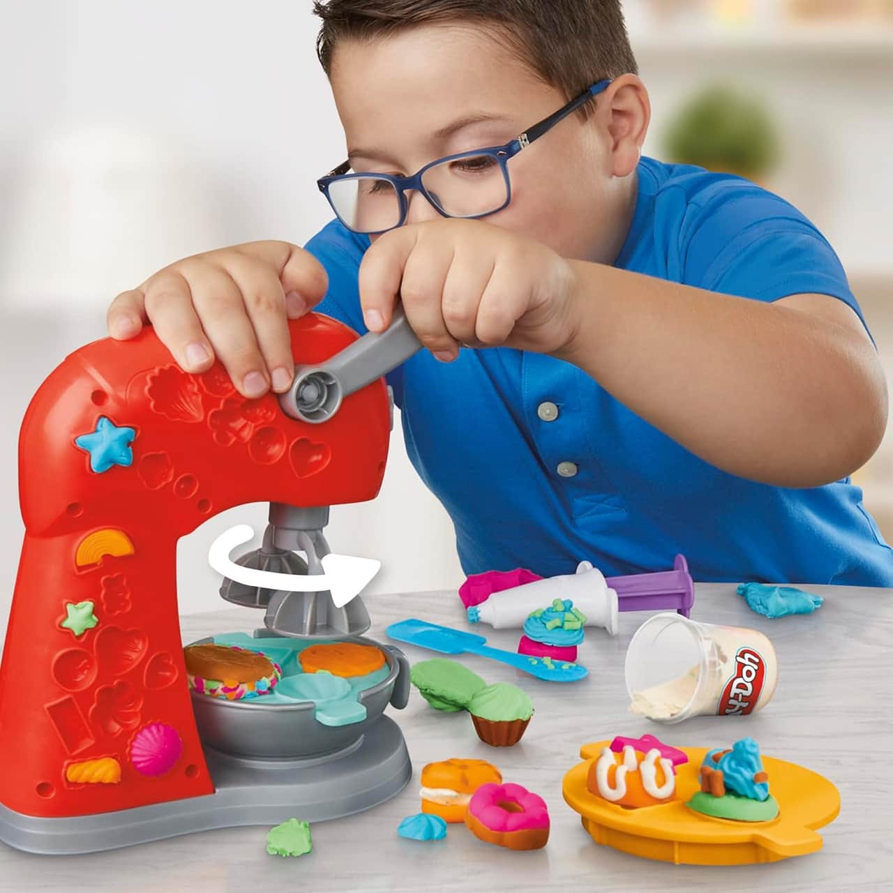 Play-Doh Magical Mixer lekset för barn