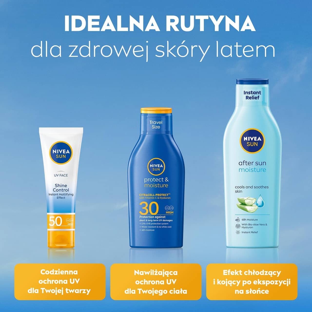 NIVEA SUN Care Sun Milk SPF 30, 100 ml