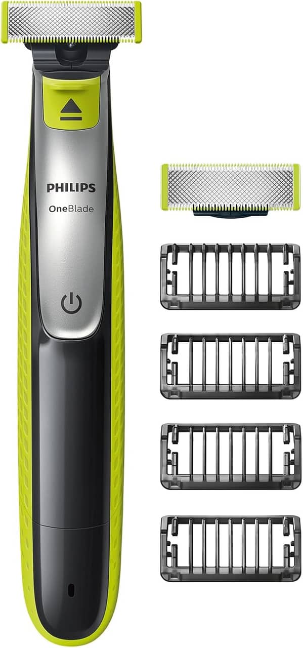 Philips OneBlade 360 elektrisk skäggtrimmer och rakapparat