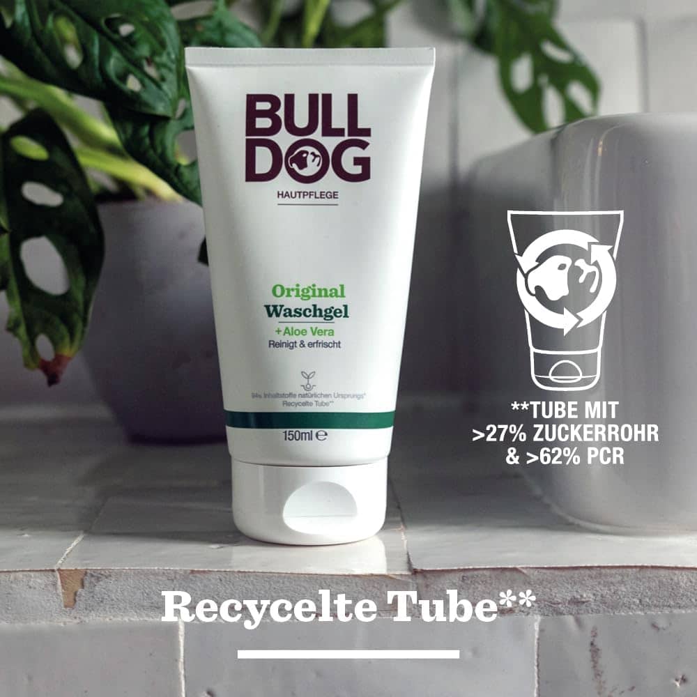 BULLDOG ansiktsrengöring för män 150 ml