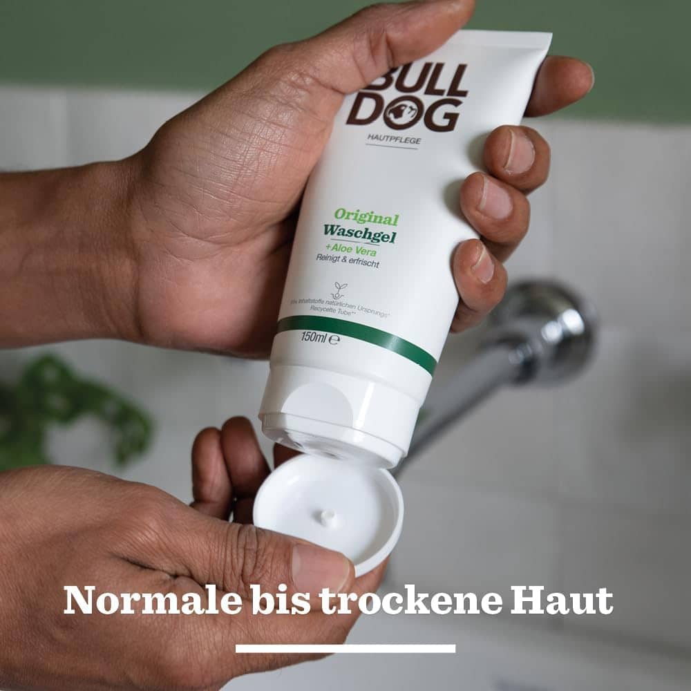 BULLDOG ansiktsrengöring för män 150 ml