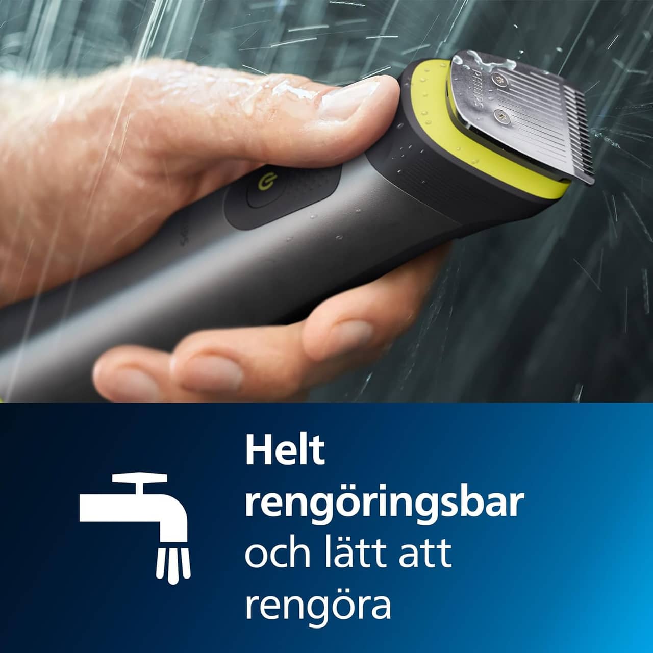 Philips Series 9000 14-in-1 Trimmer & OneBlade, Model MG9550/15