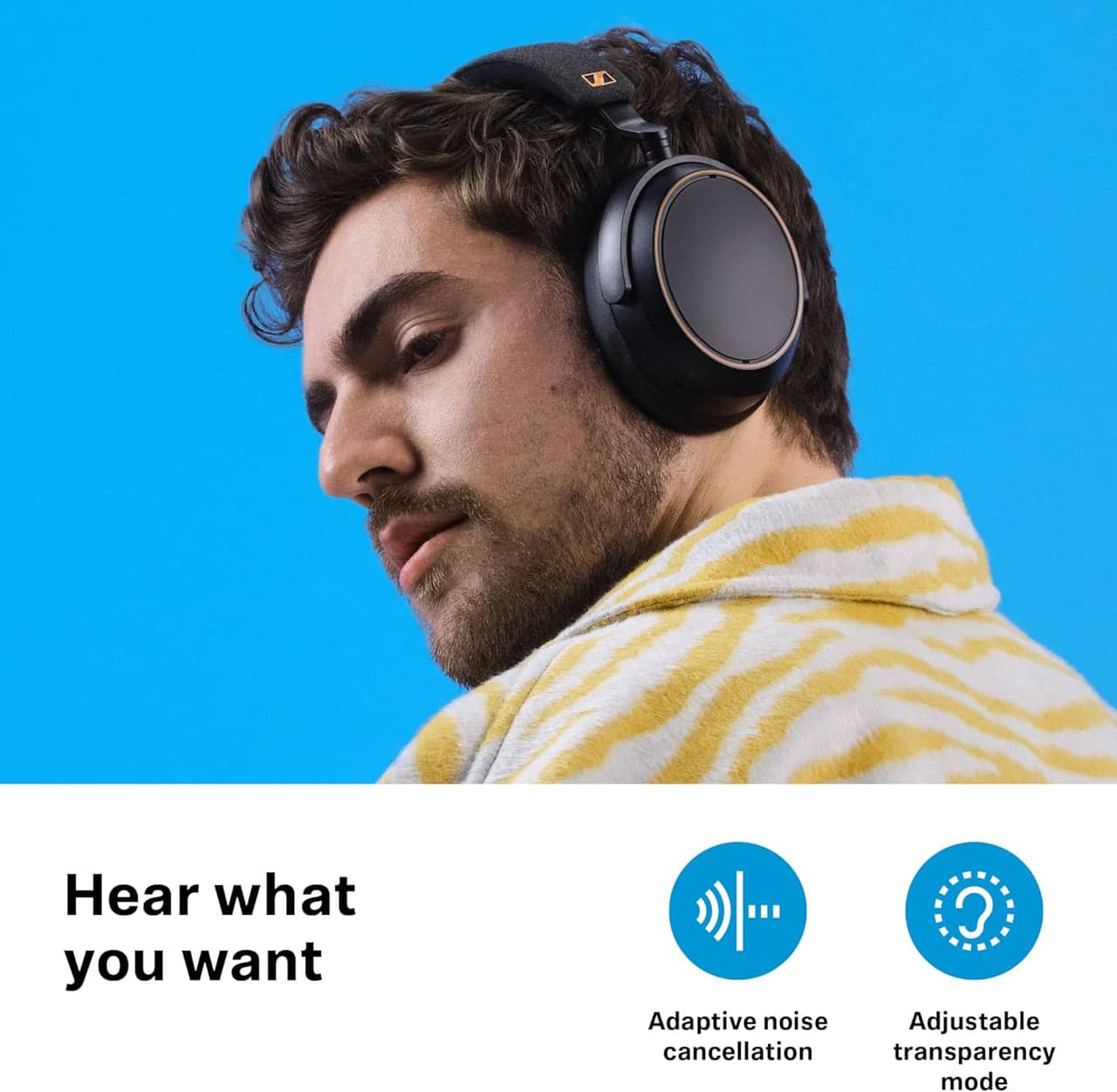 Sennheiser MOMENTUM 4 trådlösa hörlurar