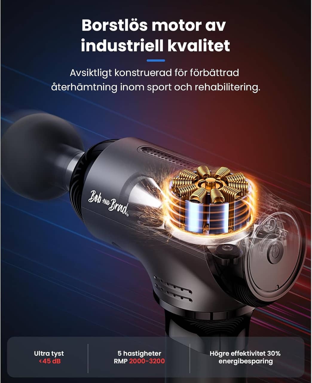 BOB AND BRAD T2 Pro massagepistol